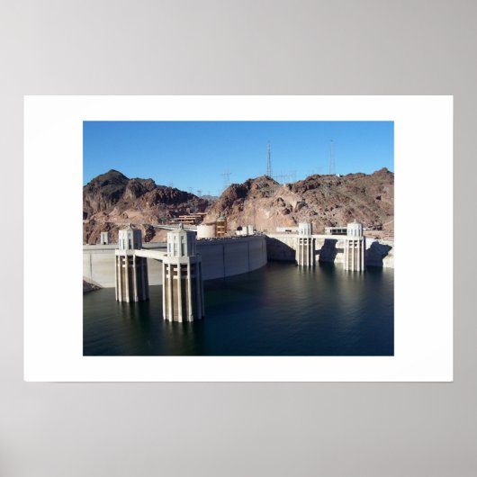 Hoover Dam Poster (Voorkant)