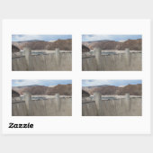 Hoover Dam Rechthoekige Sticker (Vel)