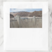 Hoover Dam Rechthoekige Sticker (Tas)