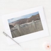 Hoover Dam Rechthoekige Sticker (Envelop)