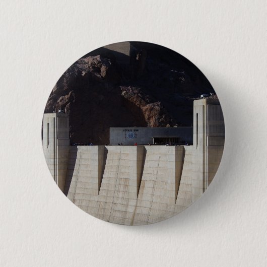 Hoover Dam Ronde Button 5,7 Cm (Voorkant)