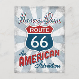 Hoover Dam Route 66 Amerika Briefkaart