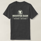 Hoover Dam Tan T-shirt (Design voorkant)