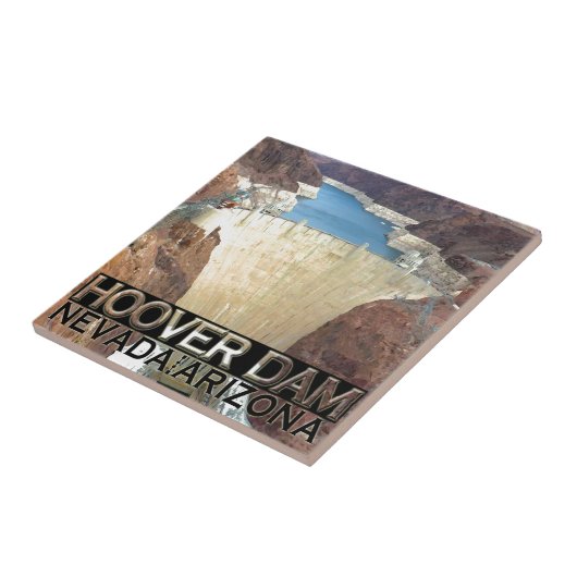 Hoover Dam Tegeltje (Zijkant)
