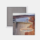 Hoover Dam Travel Souvenir Koelkast Magnet (Voorkant / Achterkant)