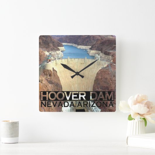 Hoover Dam Vierkante Klok (Huis)