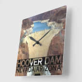 Hoover Dam Vierkante Klok (Hoek)