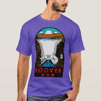 Hoover Dam Vintage Travel T-shirt