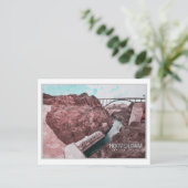 HOOVER DAM WATERVERF - NEVADA - ARIZONA BRIEFKAART (Staand voorkant)