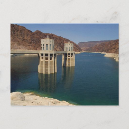Hoover Dams Lakes Briefkaart (Voorkant)