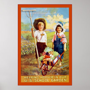 Hoover ~  Eerste Wereldoorlog Poster