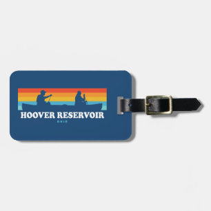 Hoover Reservoir Ohio Canoe Bagagelabel
