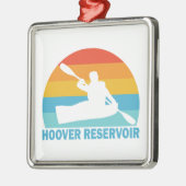 Hoover Reservoir Ohio Kayak Metalen Ornament (Links)