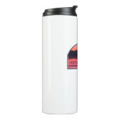 Hoover Reservoir Ohio Red Sunrise Thermosbeker (Gedraaid links)