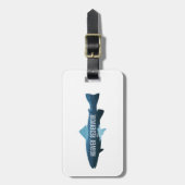 Hoover Reservoir Ohio Vis Bagagelabel (Voorkant verticaal)