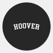 Hoover  ronde sticker (Voorkant)