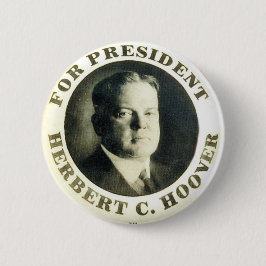 Hoover voor President - Button