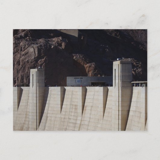Hooverdam Briefkaart (Voorkant)