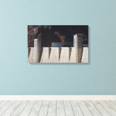 Hooverdam Canvas Afdruk (Insitu (Houten vloer))