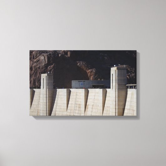 Hooverdam Canvas Afdruk (Voorkant)