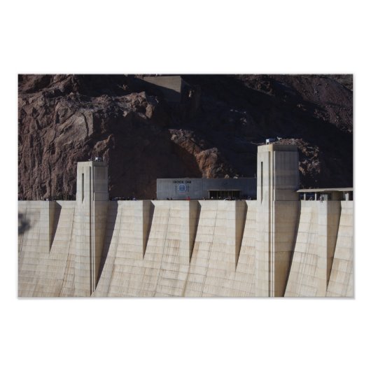 Hooverdam Foto Afdruk (Voorkant)