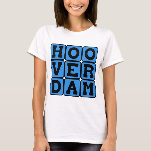 Hooverdam, gewichtboogdam t-shirt (Voorkant)