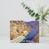 Hooverdam in Arizona Briefkaart (Staand voorkant)
