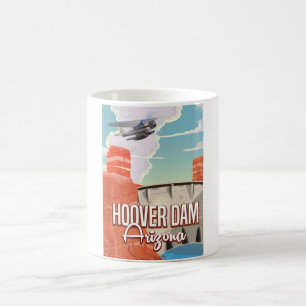 Hooverdam Nevada Arizona Vintage cartoon Koffiemok