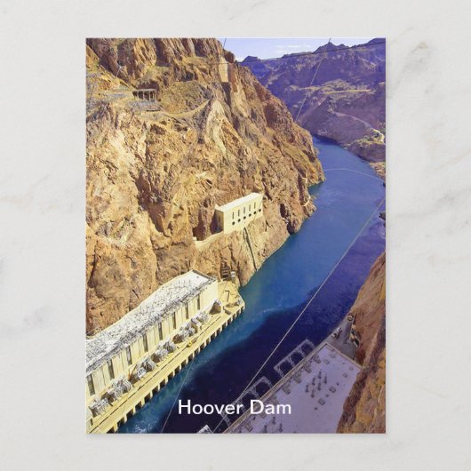 Hooverdam, Nevada Briefkaart (Voorkant)