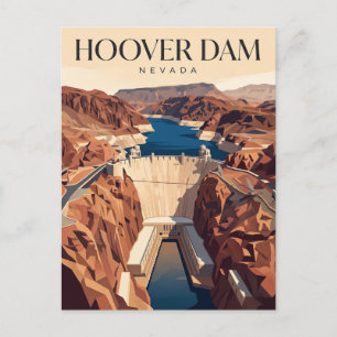 Hooverdam Nevada Briefkaart