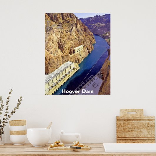 Hooverdam, Nevada Poster (Keuken)