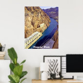 Hooverdam, Nevada Poster (Thuiskantoor)