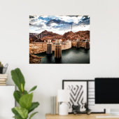 Hooverdam Poster (Thuiskantoor)