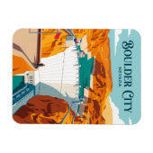 Hooverdam USA Magneet (Horizontaal)