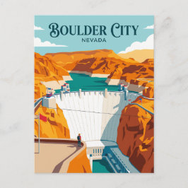 Hooverdam VS Briefkaart