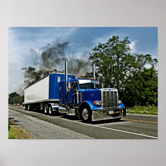 Hoovers Blue 379 Poster (Voorkant)