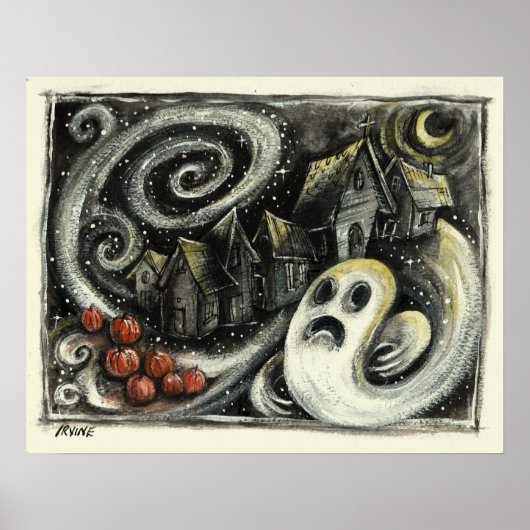 Hoowe'en Night Poster (Voorkant)