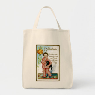 Hoowe'en Pumpkin Faces Tote Bag