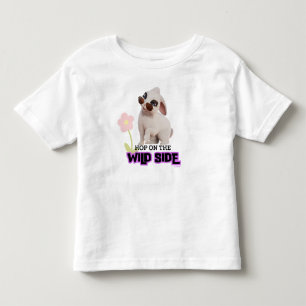 Hop aan de wilde kant kinder shirts
