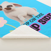 Hop aan de wilde kant sherpa deken (3/4)