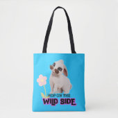 Hop aan de wilde kant tote bag (Voorkant)