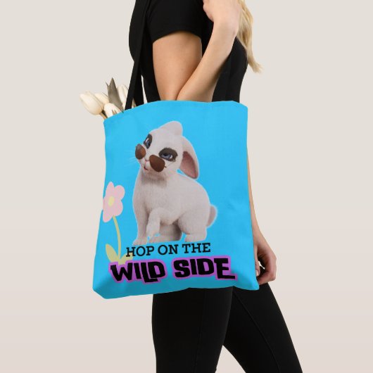 Hop aan de wilde kant tote bag (Dichtbij)