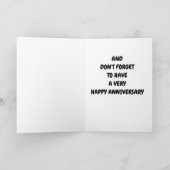 HOP AAN IT EN *HEB EEN HAPPY JUBILEUM* KAART (Binnen)