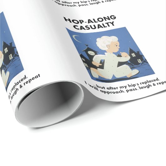 Hop-Along-ongeval - totdat Hip vervangen is Cadeaupapier (Rol Hoek)