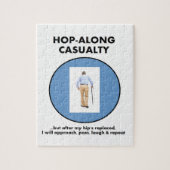 Hop-Along-ongeval - totdat Hip vervangen is Legpuzzel (Verticaal)