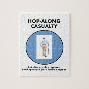 Hop-Along-ongeval - totdat Hip vervangen is Legpuzzel