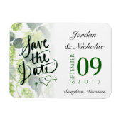 Hop, Bier Bewaar de Datummagneet Magneet (Horizontaal)