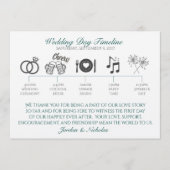 Hop, Bier Trouwprogramma Programmakaart (Voorkant)