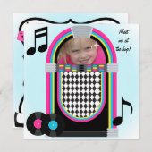 Hop Birthday Invitation Kaart (Voorkant / Achterkant)