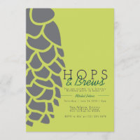 Hop & Brouwen | Brouwerij Party Invite